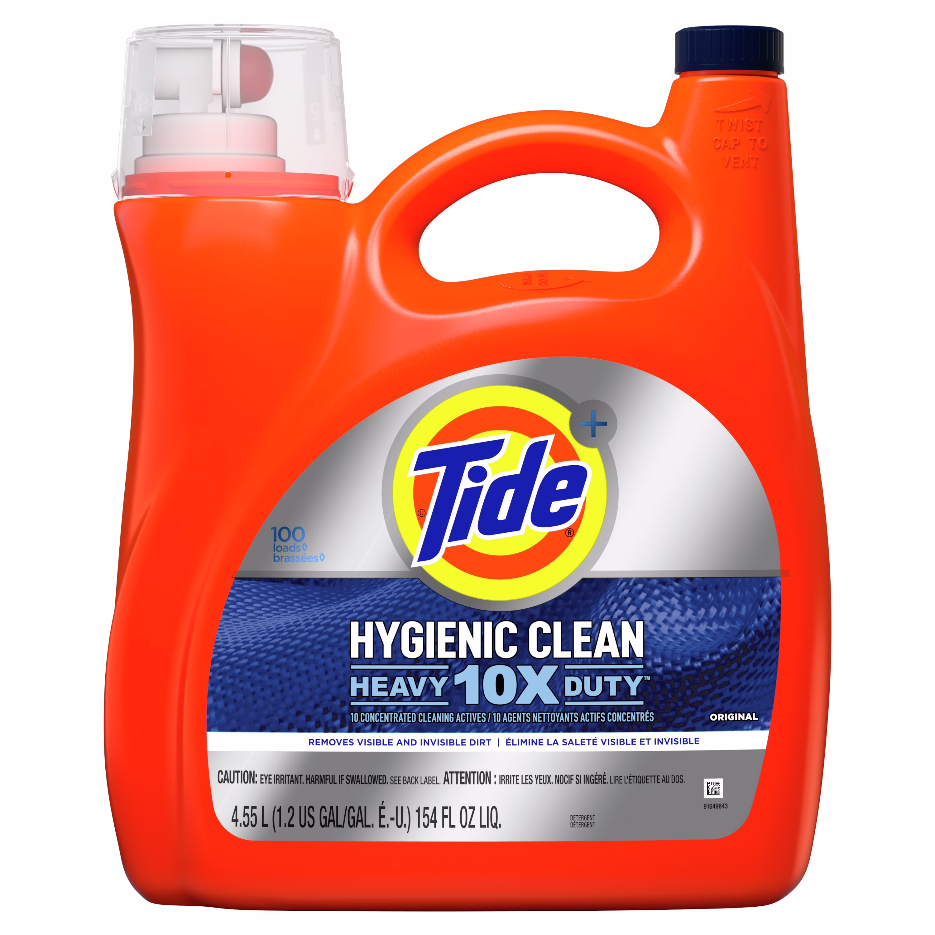 Tide Original Liquid Detergent, 154 FL OZ